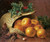 Stannard Eloise Harriet Natura morta con mele, nocciole e agrifoglio Cibo cm66X80 Immagine su CARTA TELA PANNELLO CORNICE Orizzontale