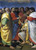 Vermiglio Giuseppe Cristi carica a San Pietro Figurativo cm84X59 Immagine su CARTA TELA PANNELLO CORNICE Verticale