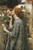 Waterhouse John William L'anima della rosa Floreale cm89X57 Immagine su CARTA TELA PANNELLO CORNICE Verticale