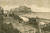 Archivio vista Palermo Mondello beach Italia Costiero cm87X135 Immagine su CARTA TELA PANNELLO CORNICE Orizzontale