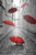 Anonymous Ombrelli galleggiante fotografia cm128X84 Immagine su CARTA TELA PANNELLO CORNICE Verticale