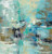 Stampa su tela Poster Vassileva Silvia Riflessioni sul fiordo Astratto Verticale