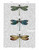 Stampa su tela Poster Fab Funky Stampa libellule 1 Animali e natura Verticale