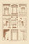Stampa su tela Poster Buhlmann J. Finestre di Palazzo Non Finito, Palazzo e Casa a Roma europeo Verticale