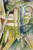 Stampa su tela Poster Marc Franz Capre di montagna - Bergziegen Astratto Verticale