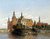 Stampa su tela Poster Richardt Ferdinand Castello di Frederiksborg, Danimarca mare Orizzontale