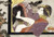 Stampa su tela Poster School Eishi Scena erotica museo Orizzontale