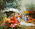 Stampa su tela Poster Haenraets Willem Piazza del mercato II europeo Orizzontale