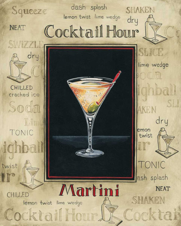 Gorham Gregory Martini Cucina cm107X84 Immagine su CARTA TELA PANNELLO CORNICE Verticale