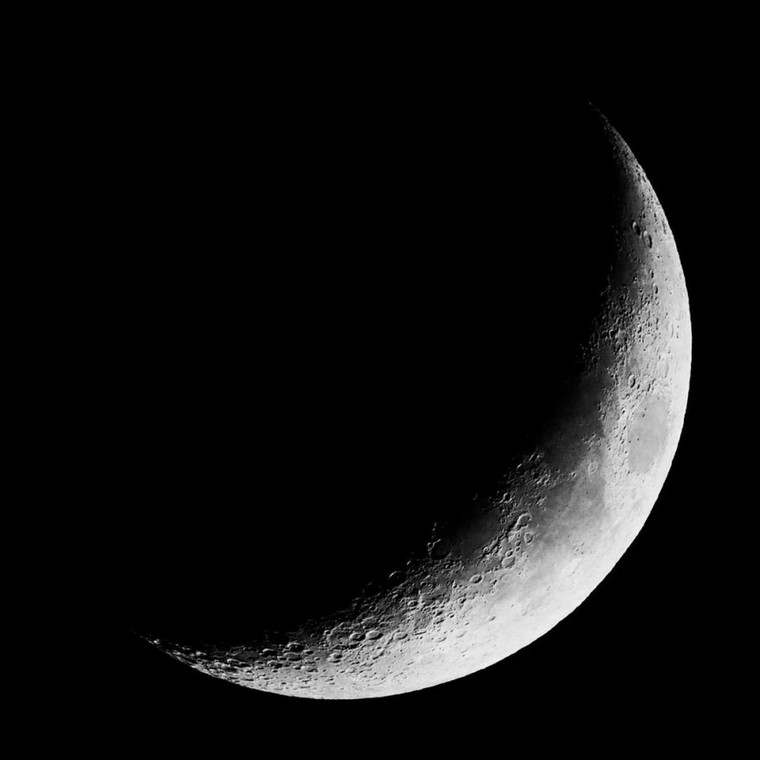 Prime Marcus Lato oscuro della luna Astronomia e spazio cm77X77 Immagine su CARTA TELA PANNELLO CORNICE Quadrata