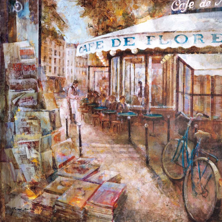 Martin Noemi Paris St.Germain europeo cm77X77 Immagine su CARTA TELA PANNELLO CORNICE Quadrata