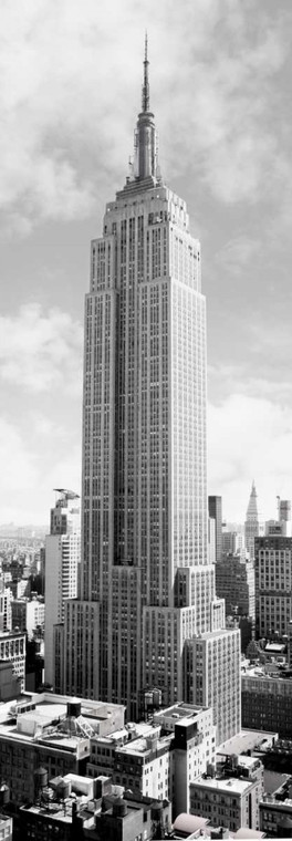Anonymous Empire State Building, New York fotografia cm205X70 Immagine su CARTA TELA PANNELLO CORNICE Verticale