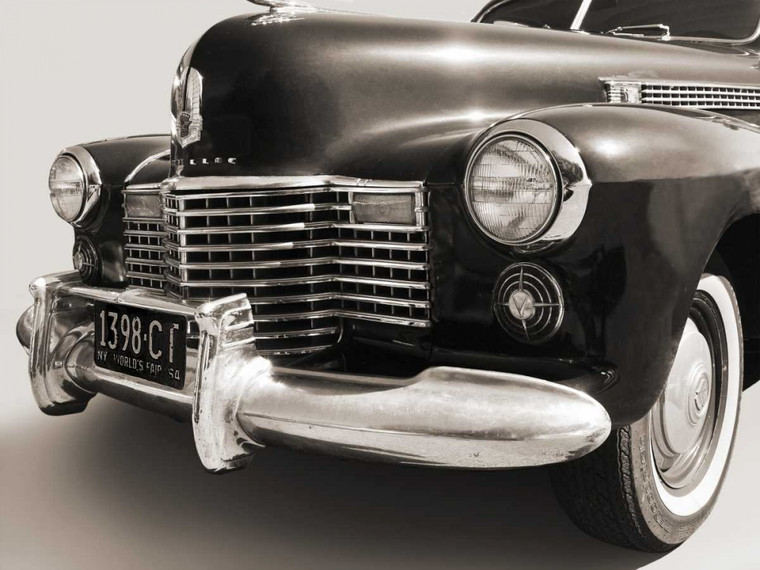 Gasoline Images 1941 Cadillac Fleetwood Touring Sedan fotografia cm84X111 Immagine su CARTA TELA PANNELLO CORNICE Orizzontale