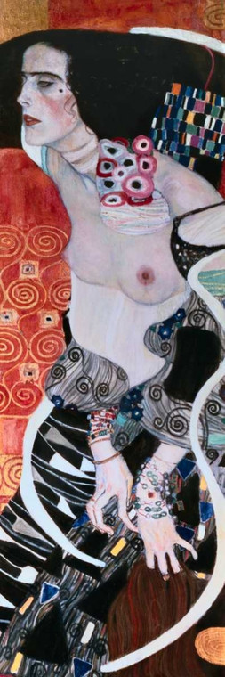Klimt Gustav Salome Figurativo cm210X68 Immagine su CARTA TELA PANNELLO CORNICE Verticale