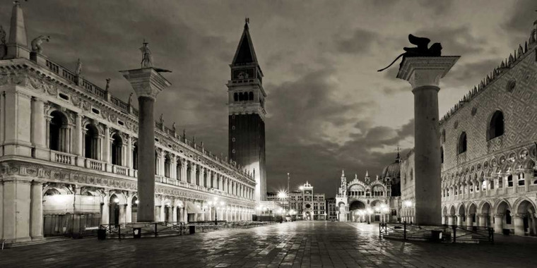 Ratsenskiy Vadim Piazza San Marco, Venice fotografia cm84X171 Immagine su CARTA TELA PANNELLO CORNICE Orizzontale