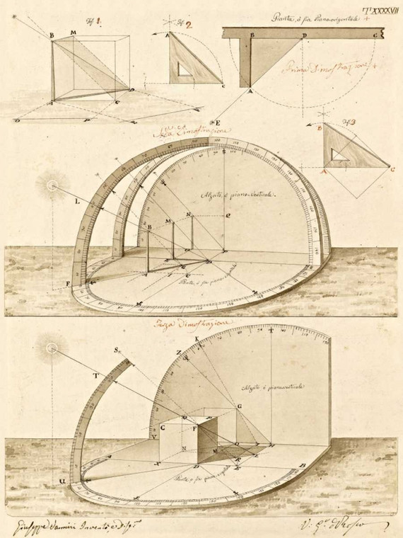 Vannini Giuseppe Tavola 47 per elementi di architettura civile, ca. 1818 1850 Architettura cm91X68 Immagine su CARTA TELA PANNELLO CORNICE Verticale