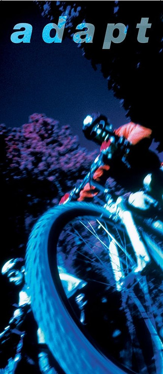 Archivio Adattare   Mountain Biker Giochi e Sport cm164X70 Immagine su CARTA TELA PANNELLO CORNICE Verticale
