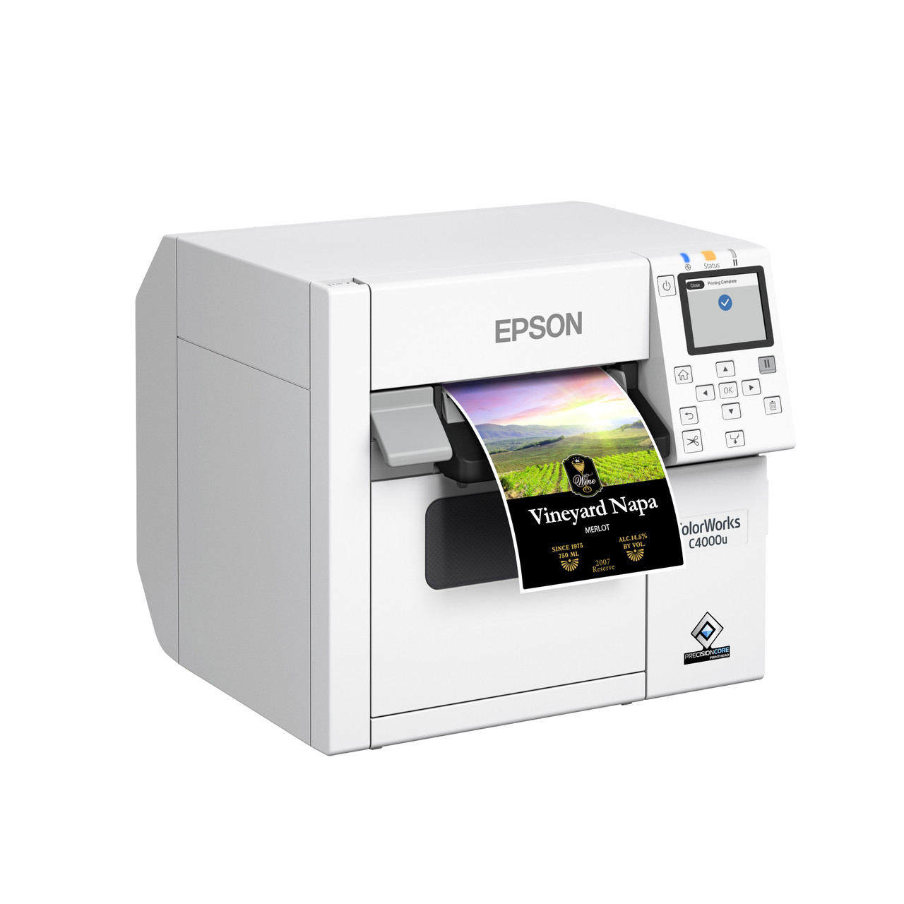 Epson ColorWorks CW-C4000 | Compact Color Inkjet Label Printer