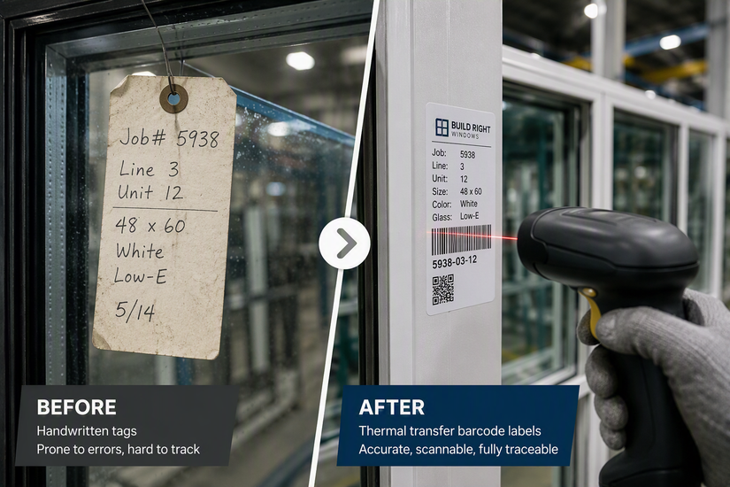 The Evolution of Product Labeling in the Window Industry: From Paper to Digital Tracking