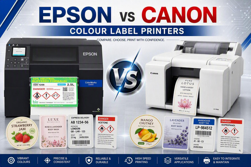 Epson vs Canon Colour Label Printers: Which One Should You Buy?