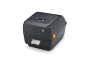 Zebra ZD200 series thermal label printer printing barcode shipping label