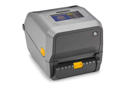 Zebra ZD621D desktop thermal label printer with peel and present dispenser