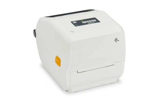 Zebra ZD421T-HC healthcare thermal transfer label printer front view