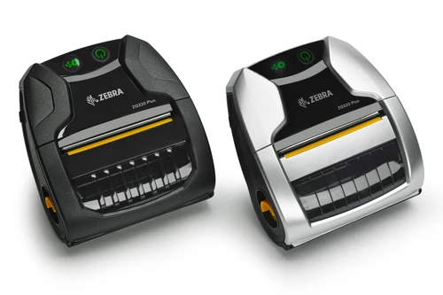 Zebra ZQ320 Plus mobile printers indoor and outdoor models side by side
