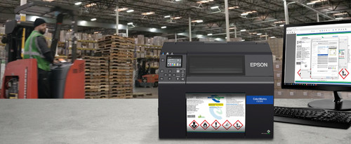 Epson Color Works C6500  8" LABEL PRINTER