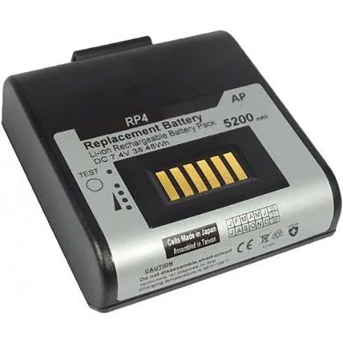 Honeywell RP4 RP4A replacement battery 5200mAh for mobile receipt printer