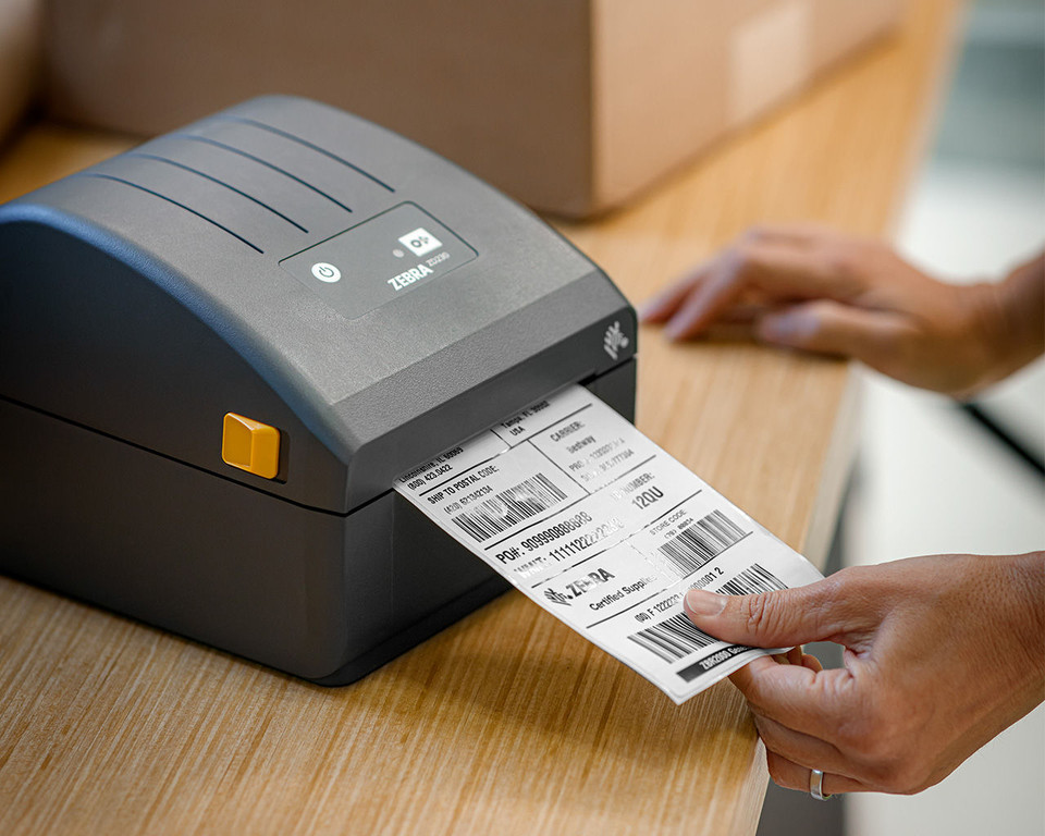 Zebra ZD230 Desktop Printer, 4"