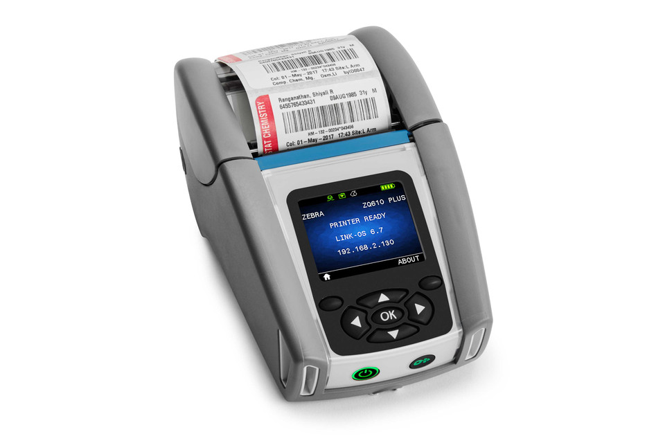 Zebra ZQ610 Plus HealthCare Mobile Printer