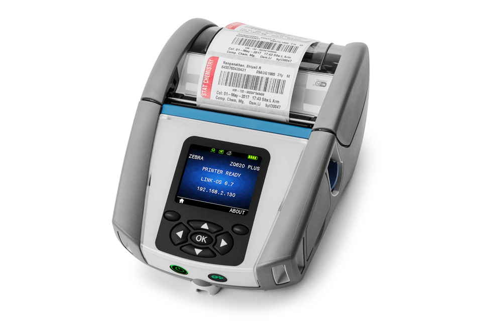Zebra ZQ620 Plus HealthCare Mobile Printer