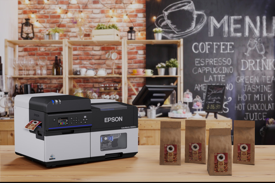 Epson Color Works C8000  4" LABEL PRINTER