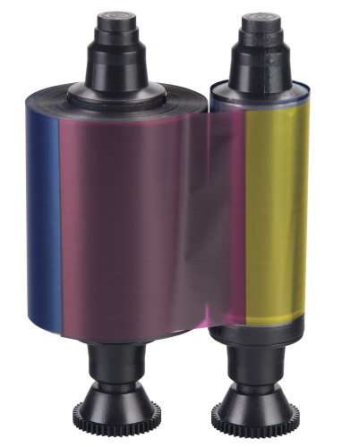 Evolis R3511 YMCKO color ribbon for Quantum 2 ID card printer, 500 prints per roll