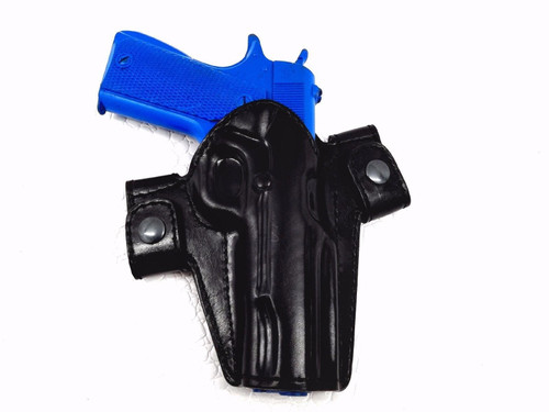 Springfield 1911 Range Officer Elite Operator  Snap-on OWB Leather Holster