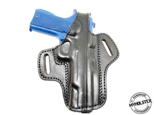 Springfield 1911 Range Officer Elite Operator  OWB Thumb Break Leather Right Hand  Belt Holster