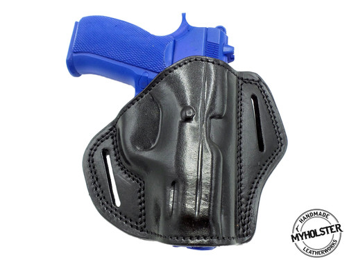 EAA Witness Polymer Compact 22RL OWB Open Top Leather Belt Holster