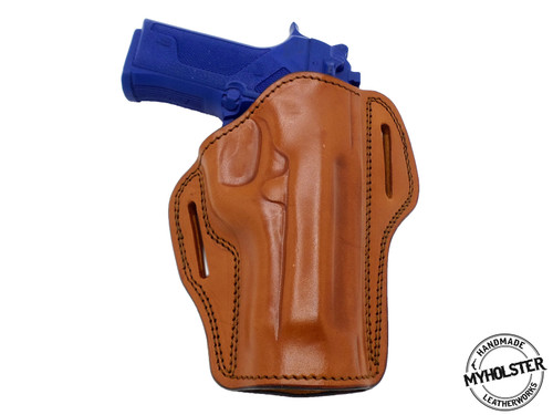 Smith & Wesson M&P .45 Right Hand Open Top Leather Belt Holster