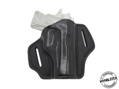 Sig Sauer P938 Right Hand Open Top Leather Belt Holster