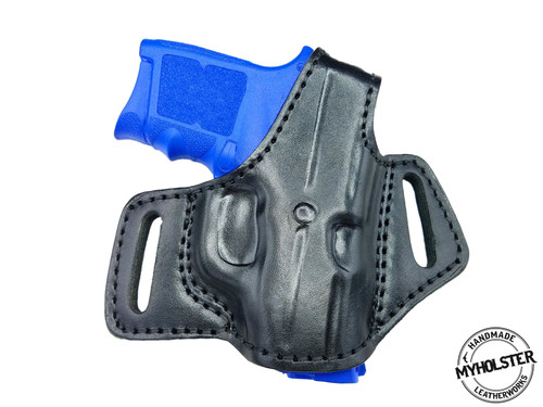 Smith & Wesson BODYGUARD .380 (with laser)  OWB Thumb Break Leather Belt Holster