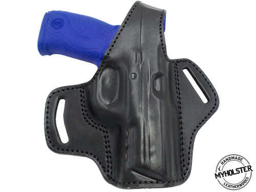 Smith & Wesson M&P Pro 40  OWB Thumb Break Right Hand Leather Belt Holster- Choose your Color