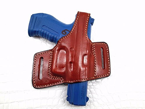 Walther P99 OWB Quick Draw Leather Slide Holster W/Thumb-Break