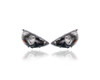 Headlight - Compatible/Replacement for '07-08 Honda Fit - Night Hawk Black (Code B92P) - Pair, Left Driver + Right Passenger Set - 33101SLNA01ZC, 33151SLNA01ZC