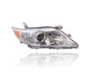 Headlight - Compatible/Replacement for '10-11 Toyota Camry Base/LE/XLE (Japan Built) - Halogen With Chrome Bezel - Right Hand - Passenger - 8113033700 - CAPA