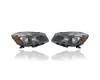 Headlight Assembly - Compatible/Replacement for '14-19 Mercedes-Benz CLA 250/CLA 45 AMG Halogen - Pair, Left Driver + Right Passenger Set - 1178204561, 1178200261 - CAPA