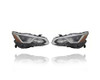 Headlight Assembly - Compatible/Replacement for '19-21 Nissan Altima S-Model Only - Halogen Without Auto-Leveling - Pair, Left Driver + Right Passenger Set - 260106CA0A, 260606CA0A