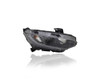 Headlight Assembly - Compatible/Replacement for '19-21 Honda Civic Sedan/Coupe DX/LX/Sport/EX/EXL - Halogen Black-Bezel - Right Hand - Passenger - 33100TBAA31