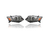 Headlight Assembly - Compatible/Replacement for '10-12 Lexus RX350 (USA/Canada Built) - Halogen Type1 - Pair, Left Driver + Right Passenger Set - 811100E050, 811500E050 - CAPA