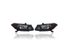 Headlight Assembly - Compatible/Replacement for '11-12 Honda Accord Coupe - Pair, Left Driver + Right Passenger Set - 33100TE0A11, 33150TE0A11